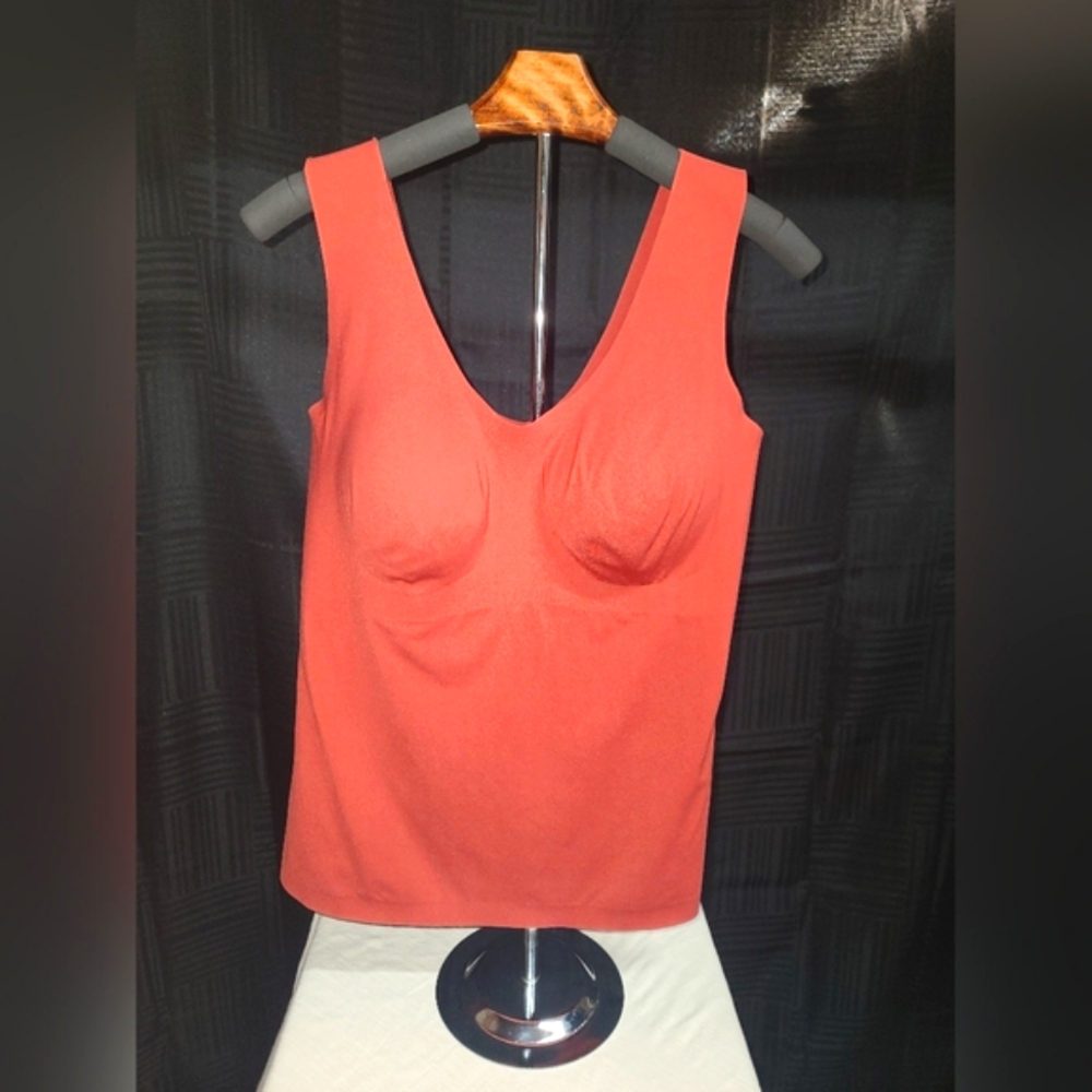 Knix Terracotta V-Neck Tank Top